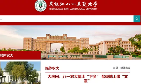 大庆网:八一农大博士